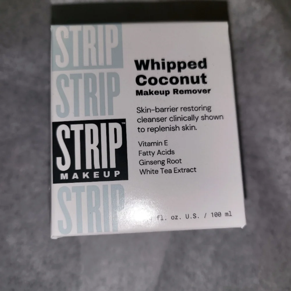 Strip Makeup Whipped Coconut Makeup Remover